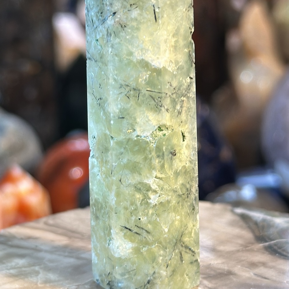Prehnite Crystal Point! - Picture 7 of 11